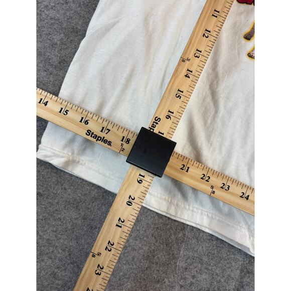 VINTAGE Sail Chihuahua Mexico Shirt Mens XS White Graphic Dog Souvenir Tee Y2K - Picture 3 of 4